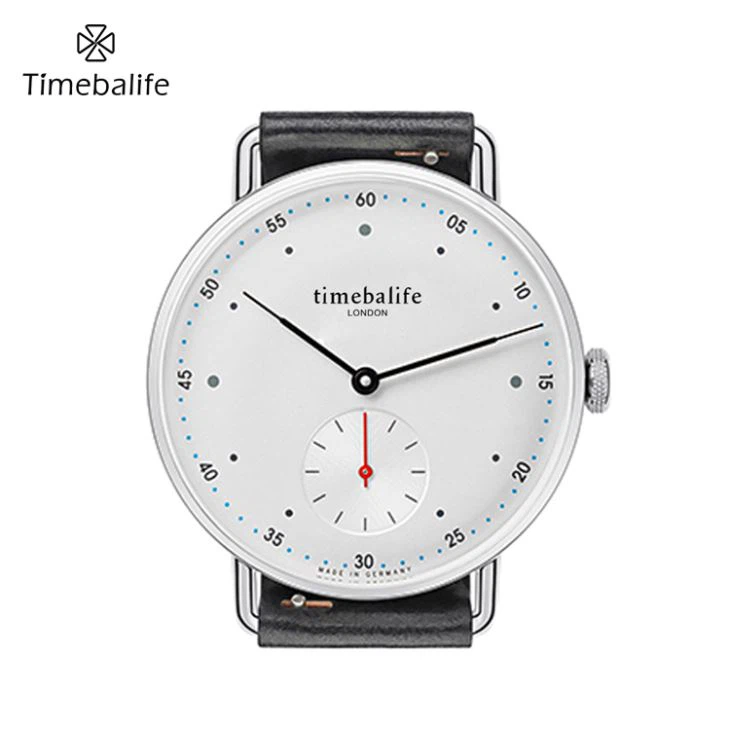 Kožené hodinky Chronograph Pánske