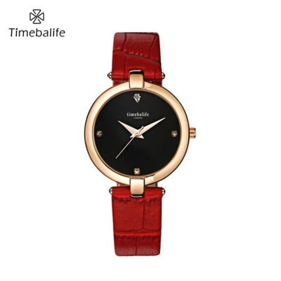 Gold Leather Lady hodinky