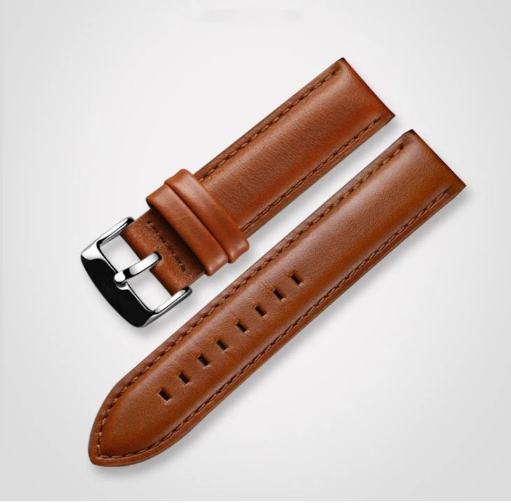 Men's Moon Phase Luxury Watch Automatic Movement Watch Band Genuine Leather Watches