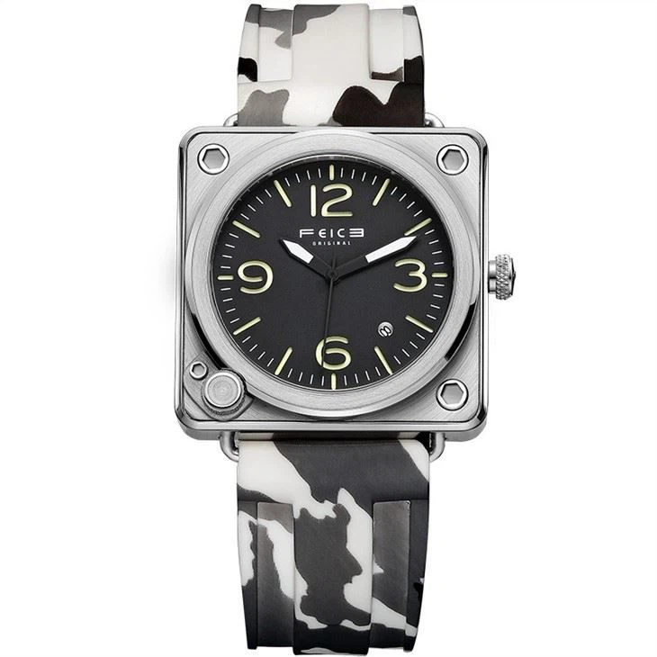 Square Waterproof Automatic Mechanical Watch