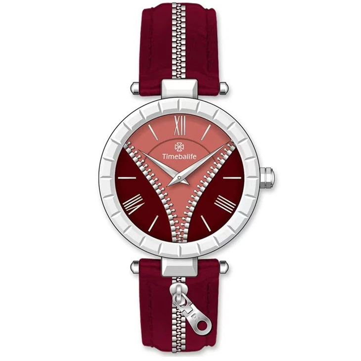 Zipper Design Quartz Watch