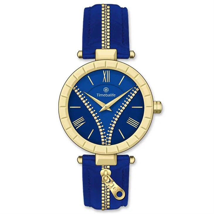 Zipper Design Quartz Watch