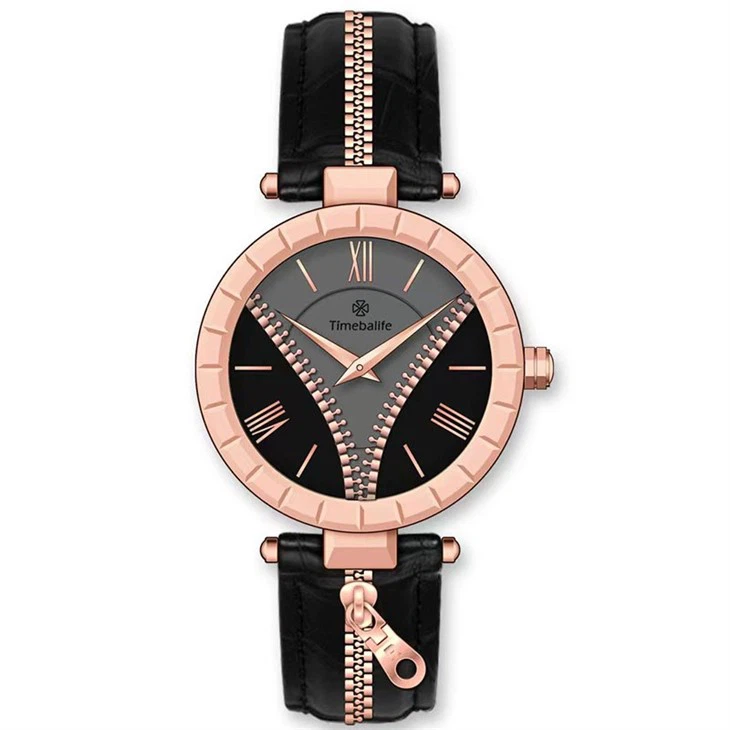 Zipper Design Quartz Watch
